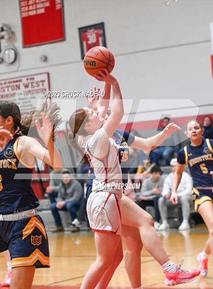 Thumbnail 1 in Cranston West vs. Woodstock Academy photogallery.