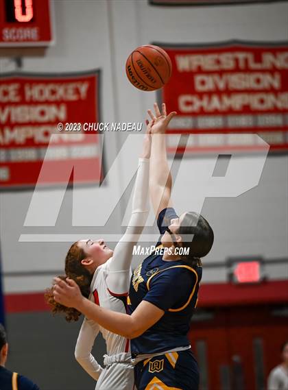 Thumbnail 1 in Cranston West vs. Woodstock Academy photogallery.