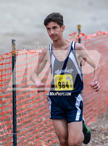 Thumbnail 2 in CIF State Cross Country Championships (Boys D1 Race) photogallery.