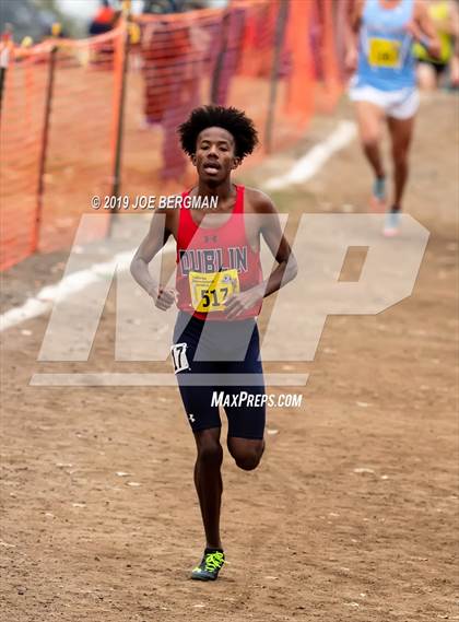 Thumbnail 2 in CIF State Cross Country Championships (Boys D1 Race) photogallery.