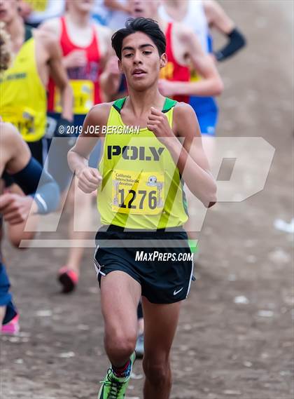 Thumbnail 1 in CIF State Cross Country Championships (Boys D1 Race) photogallery.