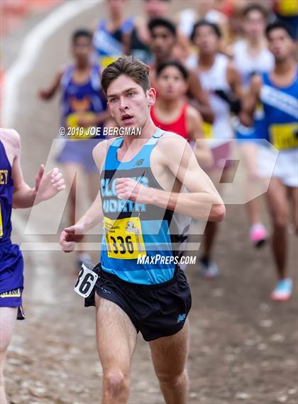 Thumbnail 3 in CIF State Cross Country Championships (Boys D1 Race) photogallery.