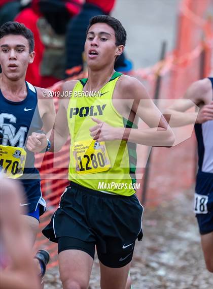 Thumbnail 2 in CIF State Cross Country Championships (Boys D1 Race) photogallery.