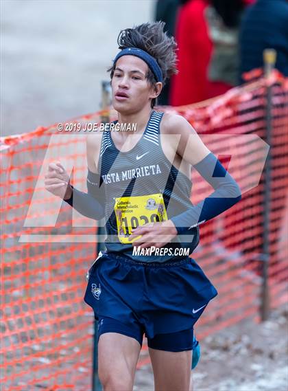 Thumbnail 2 in CIF State Cross Country Championships (Boys D1 Race) photogallery.