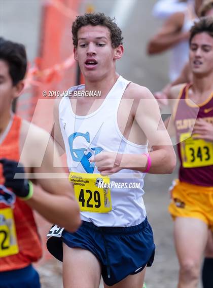 Thumbnail 3 in CIF State Cross Country Championships (Boys D1 Race) photogallery.