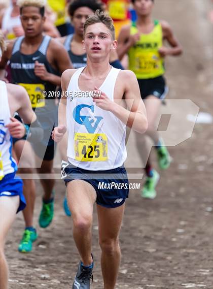 Thumbnail 3 in CIF State Cross Country Championships (Boys D1 Race) photogallery.