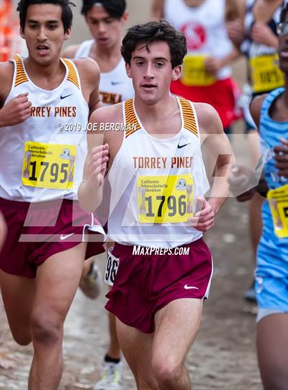 Thumbnail 3 in CIF State Cross Country Championships (Boys D1 Race) photogallery.