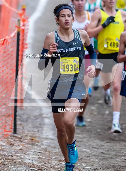Thumbnail 3 in CIF State Cross Country Championships (Boys D1 Race) photogallery.