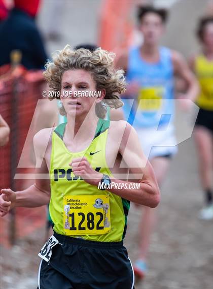 Thumbnail 1 in CIF State Cross Country Championships (Boys D1 Race) photogallery.