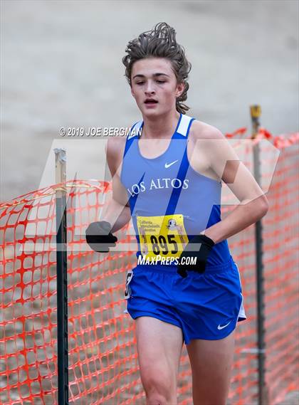 Thumbnail 2 in CIF State Cross Country Championships (Boys D1 Race) photogallery.