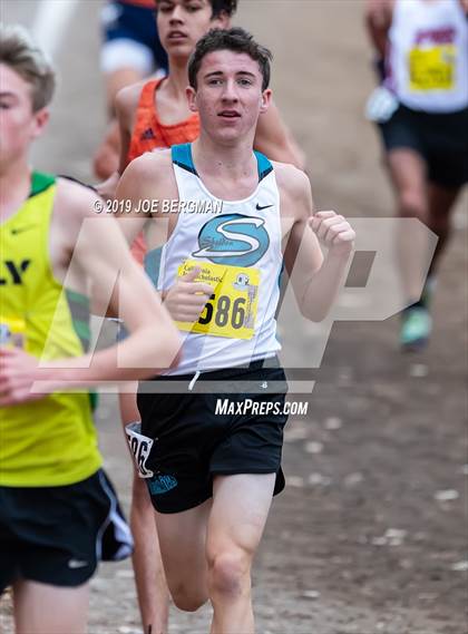 Thumbnail 3 in CIF State Cross Country Championships (Boys D1 Race) photogallery.