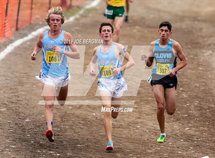 Thumbnail 3 in CIF State Cross Country Championships (Boys D1 Race) photogallery.