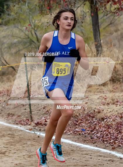 Thumbnail 3 in CIF State Cross Country Championships (Boys D1 Race) photogallery.