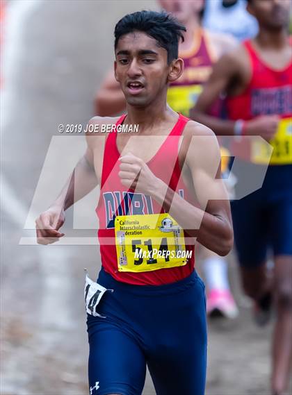 Thumbnail 3 in CIF State Cross Country Championships (Boys D1 Race) photogallery.