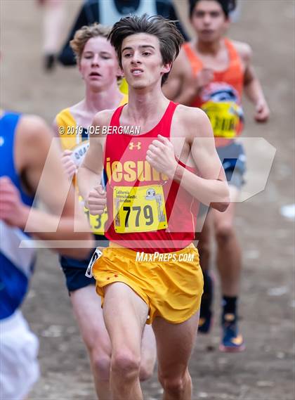 Thumbnail 2 in CIF State Cross Country Championships (Boys D1 Race) photogallery.