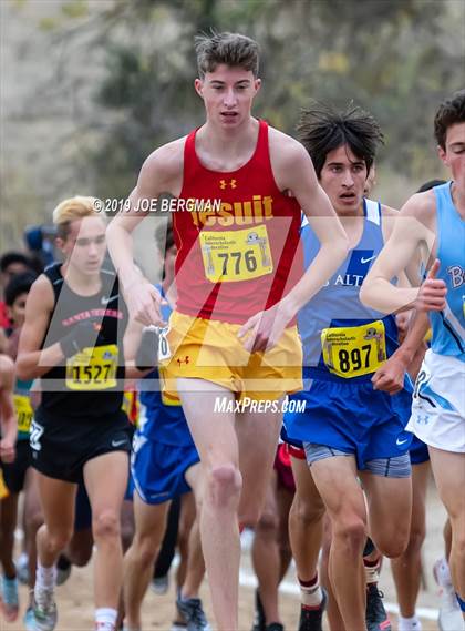 Thumbnail 2 in CIF State Cross Country Championships (Boys D1 Race) photogallery.