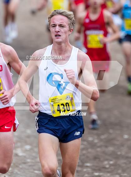 Thumbnail 3 in CIF State Cross Country Championships (Boys D1 Race) photogallery.