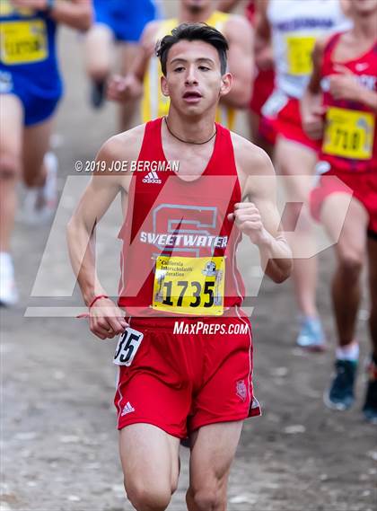Thumbnail 3 in CIF State Cross Country Championships (Boys D1 Race) photogallery.