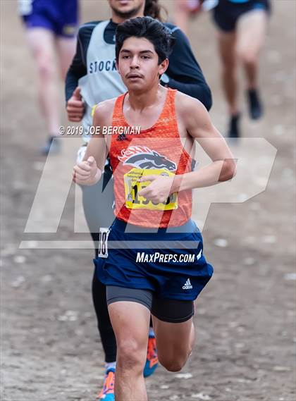 Thumbnail 1 in CIF State Cross Country Championships (Boys D1 Race) photogallery.