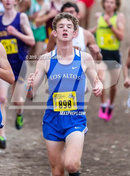 Thumbnail 3 in CIF State Cross Country Championships (Boys D1 Race) photogallery.