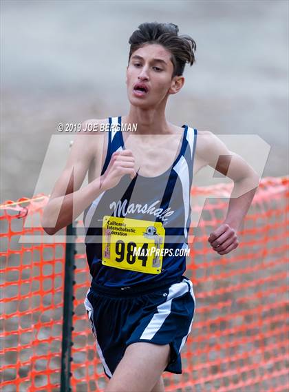 Thumbnail 3 in CIF State Cross Country Championships (Boys D1 Race) photogallery.