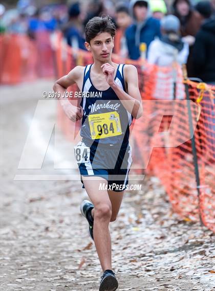 Thumbnail 1 in CIF State Cross Country Championships (Boys D1 Race) photogallery.