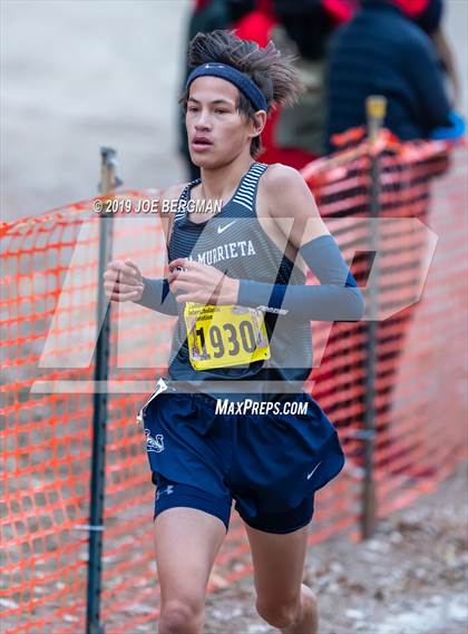 Thumbnail 1 in CIF State Cross Country Championships (Boys D1 Race) photogallery.