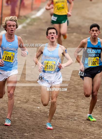 Thumbnail 1 in CIF State Cross Country Championships (Boys D1 Race) photogallery.