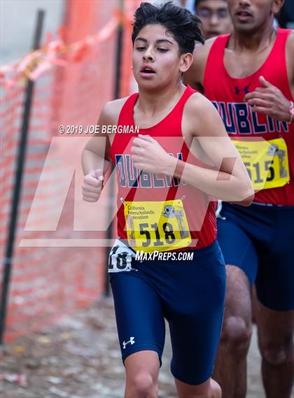 Thumbnail 2 in CIF State Cross Country Championships (Boys D1 Race) photogallery.