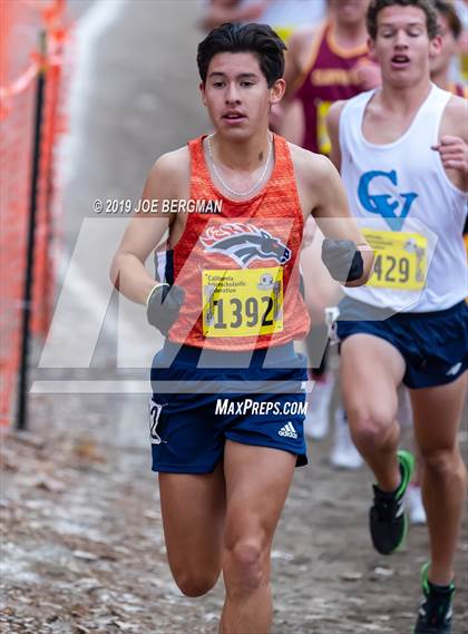 Thumbnail 3 in CIF State Cross Country Championships (Boys D1 Race) photogallery.