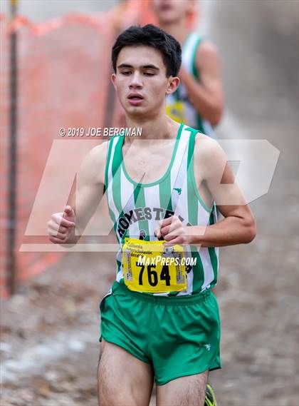 Thumbnail 3 in CIF State Cross Country Championships (Boys D1 Race) photogallery.