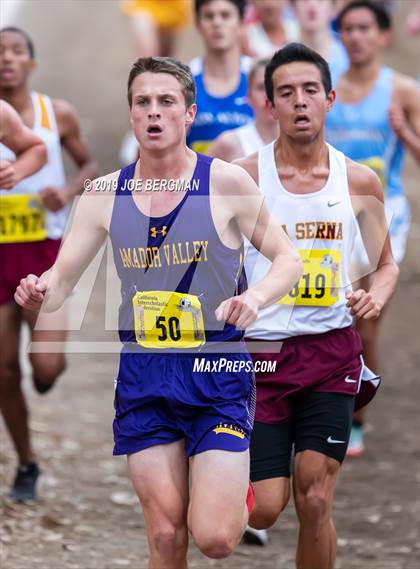 Thumbnail 3 in CIF State Cross Country Championships (Boys D1 Race) photogallery.