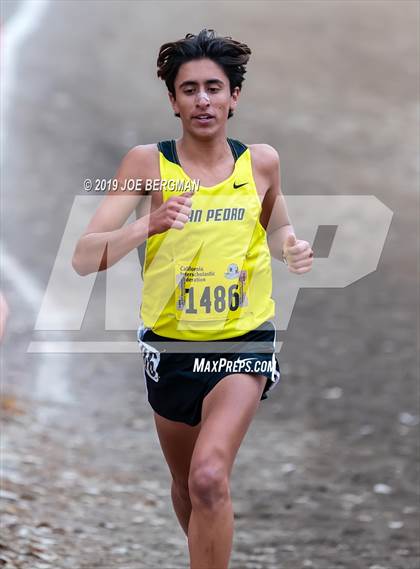 Thumbnail 2 in CIF State Cross Country Championships (Boys D1 Race) photogallery.