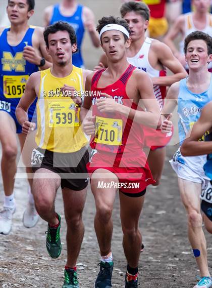 Thumbnail 3 in CIF State Cross Country Championships (Boys D1 Race) photogallery.