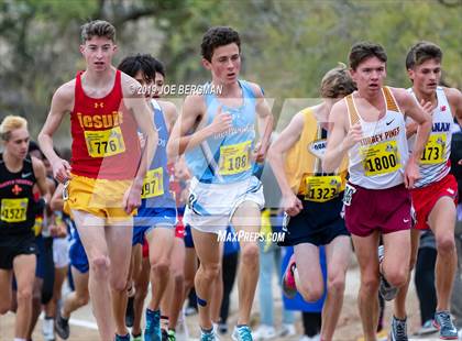 Thumbnail 2 in CIF State Cross Country Championships (Boys D1 Race) photogallery.