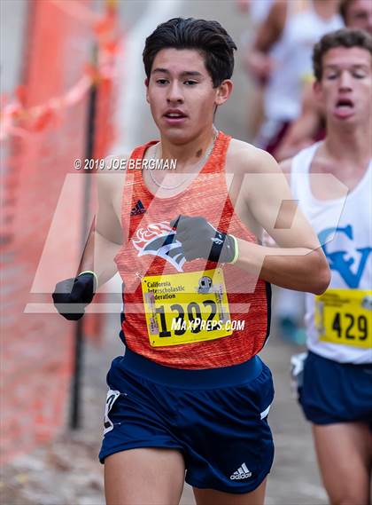 Thumbnail 2 in CIF State Cross Country Championships (Boys D1 Race) photogallery.