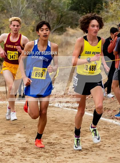 Thumbnail 2 in CIF State Cross Country Championships (Boys D1 Race) photogallery.