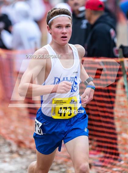 Thumbnail 3 in CIF State Cross Country Championships (Boys D1 Race) photogallery.