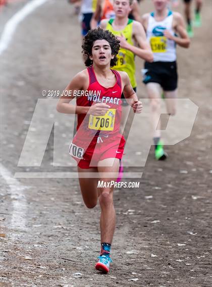 Thumbnail 3 in CIF State Cross Country Championships (Boys D1 Race) photogallery.