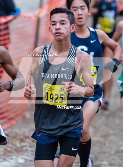 Thumbnail 2 in CIF State Cross Country Championships (Boys D1 Race) photogallery.