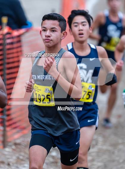 Thumbnail 3 in CIF State Cross Country Championships (Boys D1 Race) photogallery.