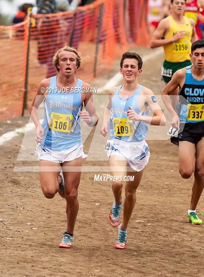 Thumbnail 3 in CIF State Cross Country Championships (Boys D1 Race) photogallery.