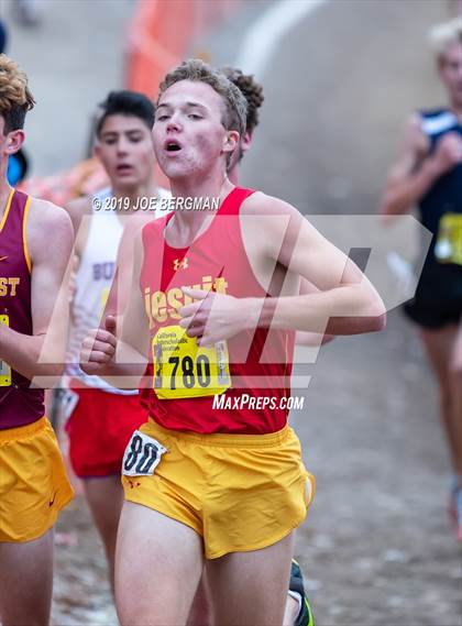 Thumbnail 2 in CIF State Cross Country Championships (Boys D1 Race) photogallery.
