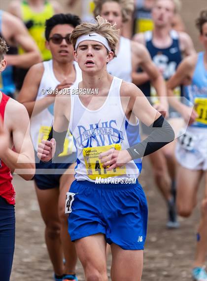 Thumbnail 3 in CIF State Cross Country Championships (Boys D1 Race) photogallery.