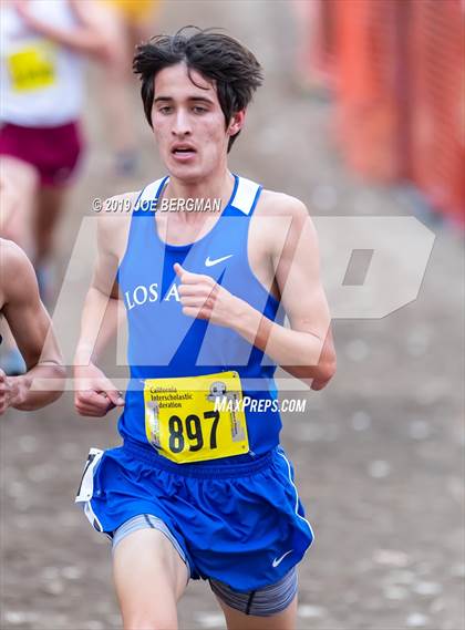 Thumbnail 3 in CIF State Cross Country Championships (Boys D1 Race) photogallery.