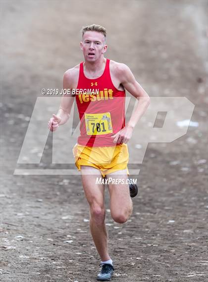 Thumbnail 1 in CIF State Cross Country Championships (Boys D1 Race) photogallery.