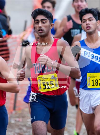 Thumbnail 3 in CIF State Cross Country Championships (Boys D1 Race) photogallery.