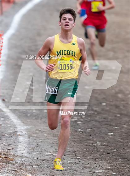 Thumbnail 2 in CIF State Cross Country Championships (Boys D1 Race) photogallery.