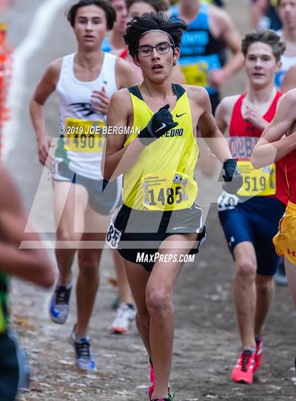 Thumbnail 3 in CIF State Cross Country Championships (Boys D1 Race) photogallery.