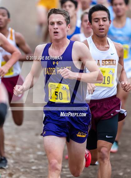 Thumbnail 2 in CIF State Cross Country Championships (Boys D1 Race) photogallery.